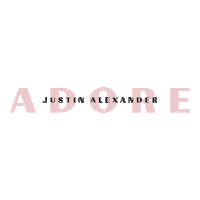 JustinAlexanderBridal wedding bride adore wedding dress Sticker