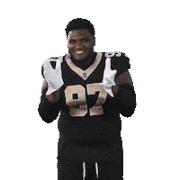 Nfl Football Sticker by New Orleans Saints