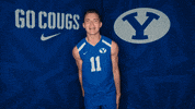 Lets Go Sport GIF by BYU Cougars