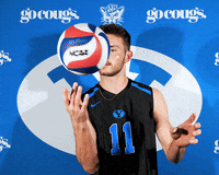 Volleyball Jaredbrady GIF by BYU Cougars