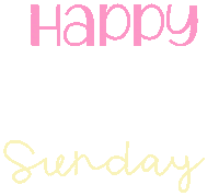 Sunday Zondag Sticker