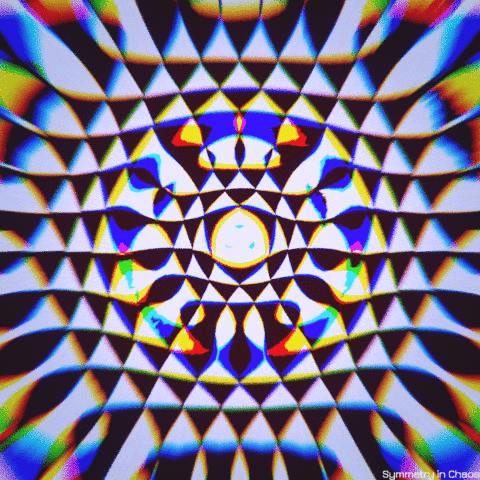 symmetryinchaos blender3d #symmetry #in #chaos #acid #abstract #hexagon GIF