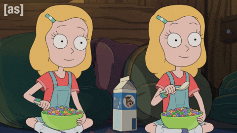 Rick And Morty Eating GIF by Adult Swim