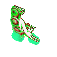 Cat Floating Sticker
