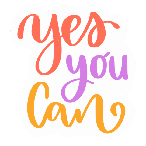 Go You Can Sticker by Rabisco de Letras