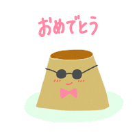 Pudding ぷりん Sticker