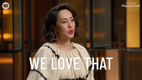 Celebrity Masterchef Love GIF by MasterChefAU