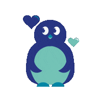 Penguin Evv Sticker by Elisabeth Vinzenz Verbund