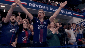 sport applause GIF by Paris Saint-Germain Handball