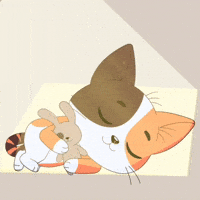 Sleep Dream GIF by Cat Years