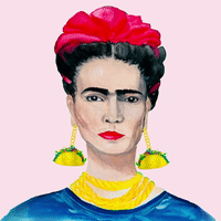 Watercolor Frida