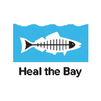 heal the bay water Sticker