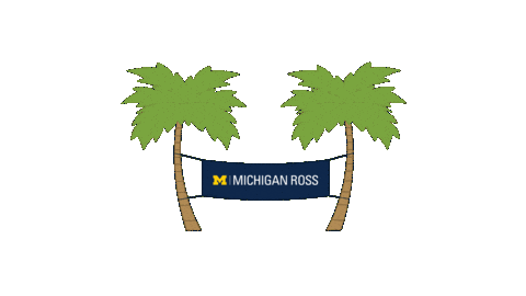 Michigan Ross Los Angeles Sticker by MichiganRoss