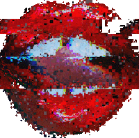 Art Lips Sticker