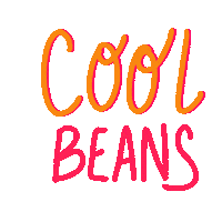 Boho Cool Beans Sticker by Lauren Fox