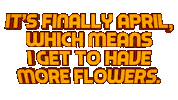 Happy April Sticker by OpticalArtInc.