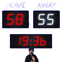 55 Away Sticker