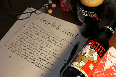 Valentines Day Beer GIF by Rogue Ales & Spirits