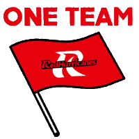 Flag Rugby Sticker by レッドハリケーンズ