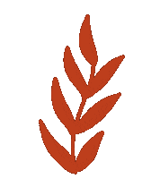 Red Leaf Plant Sticker