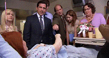 the office fun run GIF