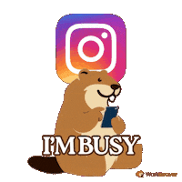 Scrolling Social Media Sticker by WorkBeaver
