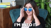 RachelSheerin wink support winking encouragement GIF