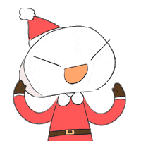 Santa Claus Dance Sticker