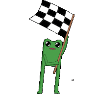 Accelerate Go Go Go Sticker by fwogs