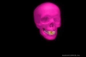 skull aftereffects GIF by Hard Science