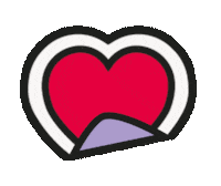 Sylphe heart sticker sylpheco sylphecompany Sticker