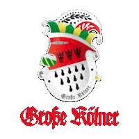 grossekoelner karneval fastelovend grossekoelner großekölner Sticker