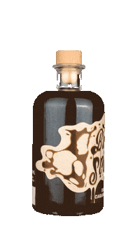 DestilleKaltenthaler flying bottle liqueur likor Sticker