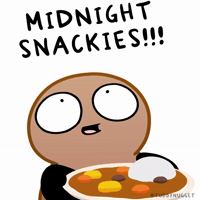 Late Night Snacks GIF by Tubby Nugget
