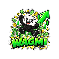 Lets Go Crypto Sticker by ZTIKIX