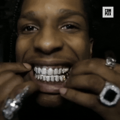 Teeth Diamond GIF by Complex