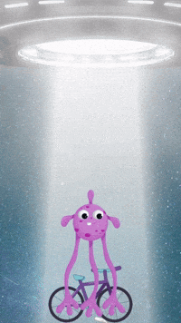 Cartoon Bicycle GIF by Maria Johnsen