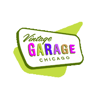 Vinyl Thrifting Sticker by Vintage Garage Chicago