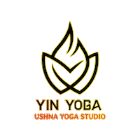Yin Yoga Sticker by Ushna Yoga