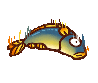 Loop Fish Sticker