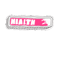 Video Games Health Sticker