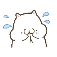 Sad Cat Sticker