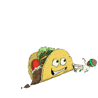 Hungry Food Sticker
