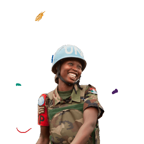 United Nations Peace Sticker by UN Peacekeeping