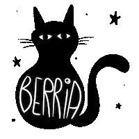 marratikat berria marratikat post berria beltza Sticker