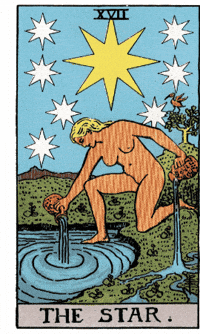 The Star Major Arcana GIF by Luna y el Tarot