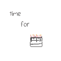 Baking Happy Birthday Sticker