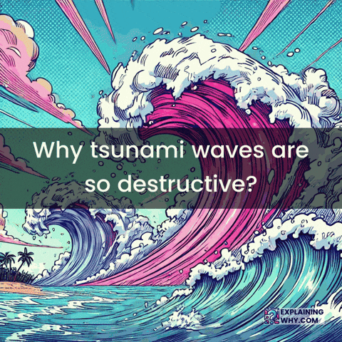Earthquake Tsunami GIF by ExplainingWhy.com