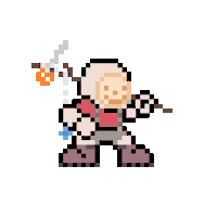 Pixel Halloween Sticker
