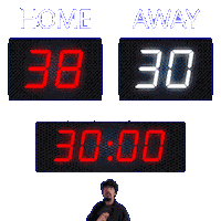 30 Away Sticker